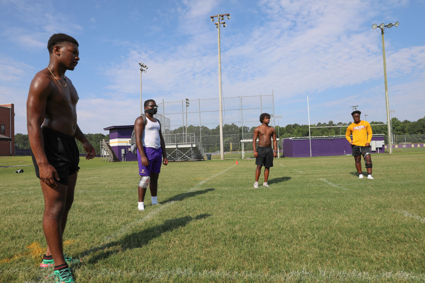 Wilson football workouts
